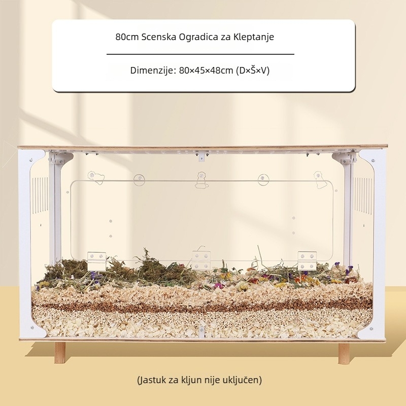 Drveni kavez za hamstere, uporaba u svim sezonama, marka Add Card