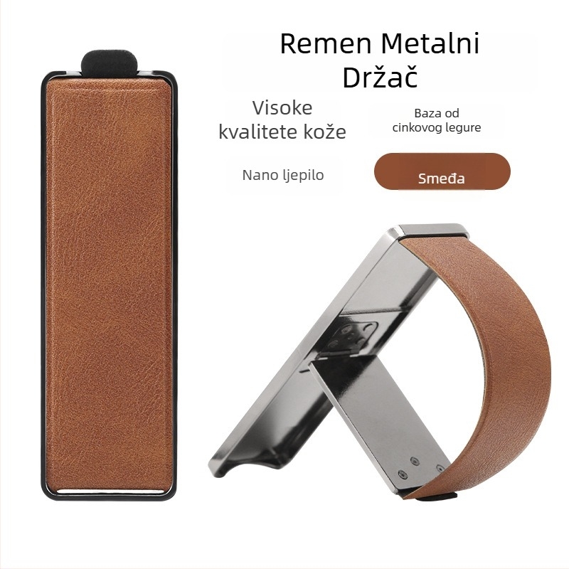 FUN COMBO Univerzalni Metalni Sklopivi Stolni Nosač Za Telefone I Tablete S Ljepivim Stražnjim Dijelom (Brand: FUN COMBO; Materijal: Metal; Stil: Univerzalan; Prilagodba: Podržana)