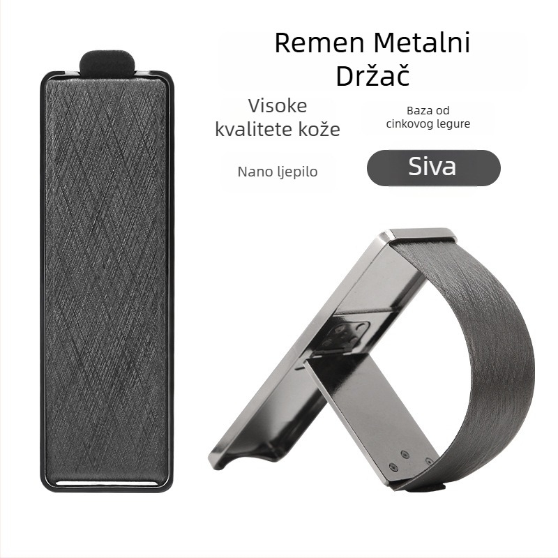FUN COMBO Univerzalni Metalni Sklopivi Stolni Nosač Za Telefone I Tablete S Ljepivim Stražnjim Dijelom (Brand: FUN COMBO; Materijal: Metal; Stil: Univerzalan; Prilagodba: Podržana)