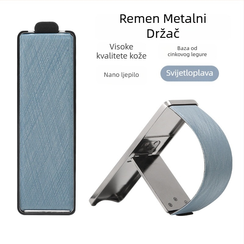 FUN COMBO Univerzalni Metalni Sklopivi Stolni Nosač Za Telefone I Tablete S Ljepivim Stražnjim Dijelom (Brand: FUN COMBO; Materijal: Metal; Stil: Univerzalan; Prilagodba: Podržana)