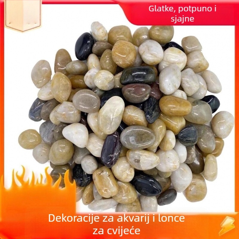 Dekorativni kamenčići za akvarije i posude (razni stilovi; materijal: Drugo; marka: Unique; namjena: ukrašavanje)