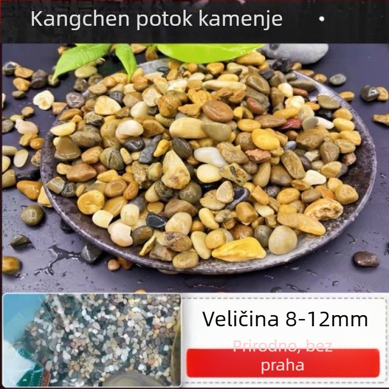 Kamenje za dno akvarija za kornjače – bez ispiranja, dekorativni šljunak, marka Bin