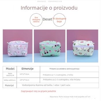 Torba za prijenos hrčka, pamuk materijal, nije uvezeno, za hrčka