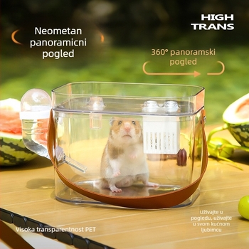 Prenosiva kutija za hamstera – plastična, cjelogodišnja upotreba, brenda Niuqi Chongtian, za hamstere