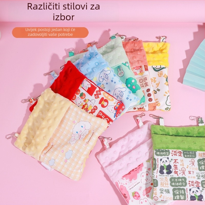 Wenrong gnijezdo za hamster – od tekstila, četiri sezone, pravokutni oblik, unutarnja uporaba, održava toplinu