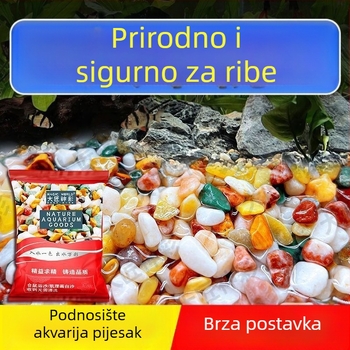 Prirodni Rain Flower kamenje za dno akvarija, površina za hidroponiku i ukras za sukulente.