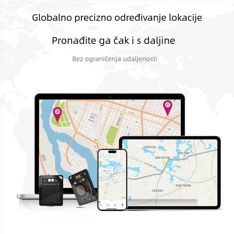 TRANGJAN P21 Lokator za izgubljene predmete, bežični doseg 0.5 m, baterija 80 mAh, težina 10 g, PC materijal