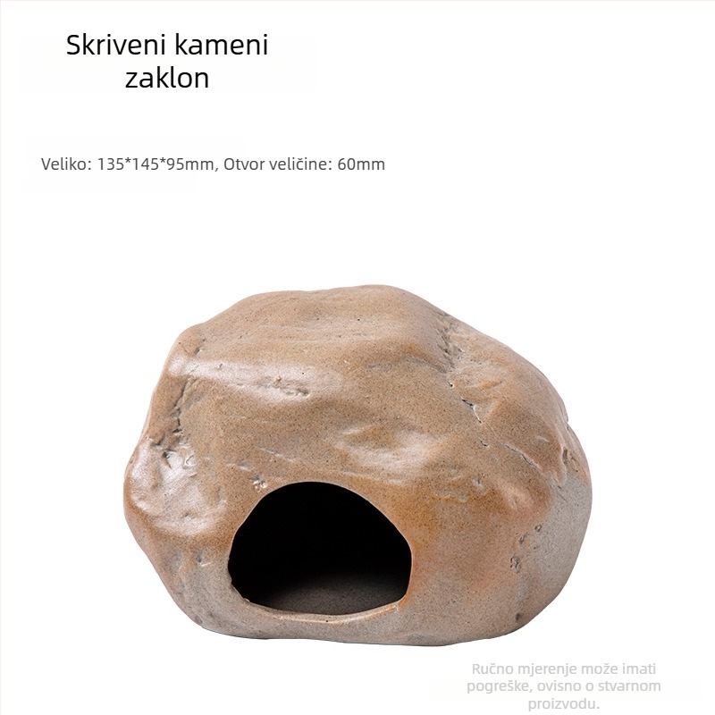 Gnijezdo za hrčke od kamenkeramike s tunelom — Chengxi brand, Porijeklo Šandong, za hrčke, cijelu godinu korištenja