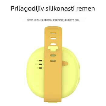 Noćna svjetiljka za kućne ljubimce s locatorom — klips-on, USB-C, baterija 150 mAh, doseg 15 m, PVC/silikon/ABS, zvučnik 70 dB, TX23