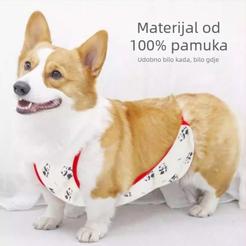 Odjeća za kućne ljubimce, pamuk, svakodnevni stil, unisex, Xiaowangpin