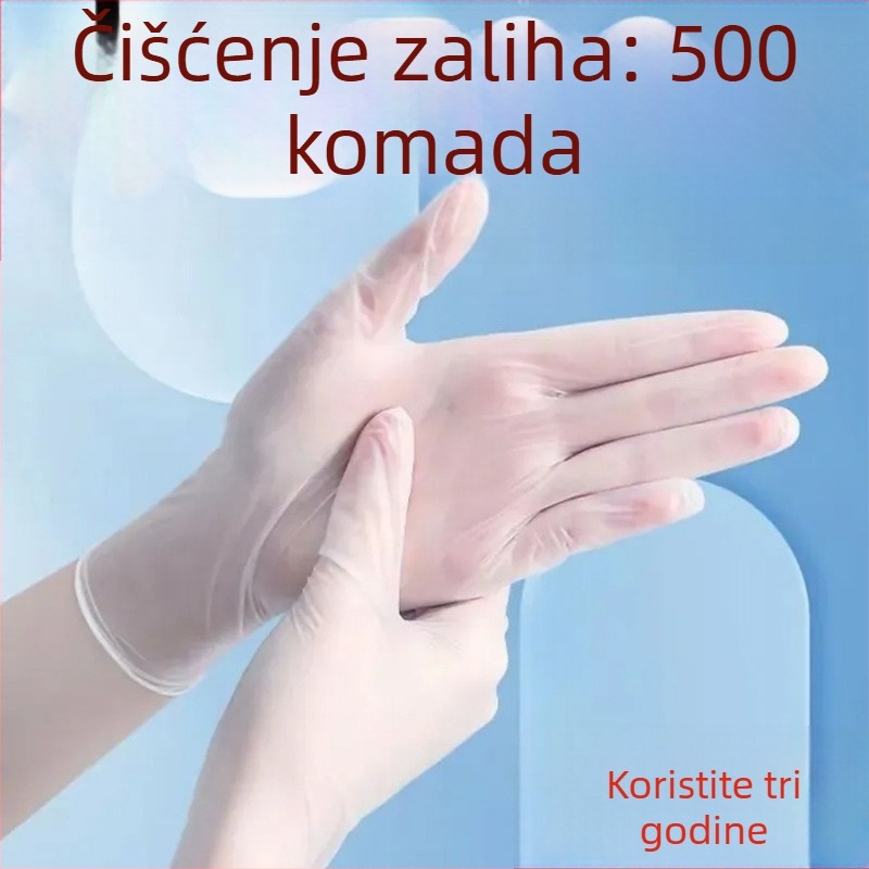 Rukavice za jednokratnu upotrebu za hranu od TPE, debele, prozirne, za catering i kućnu upotrebu, jedan komad