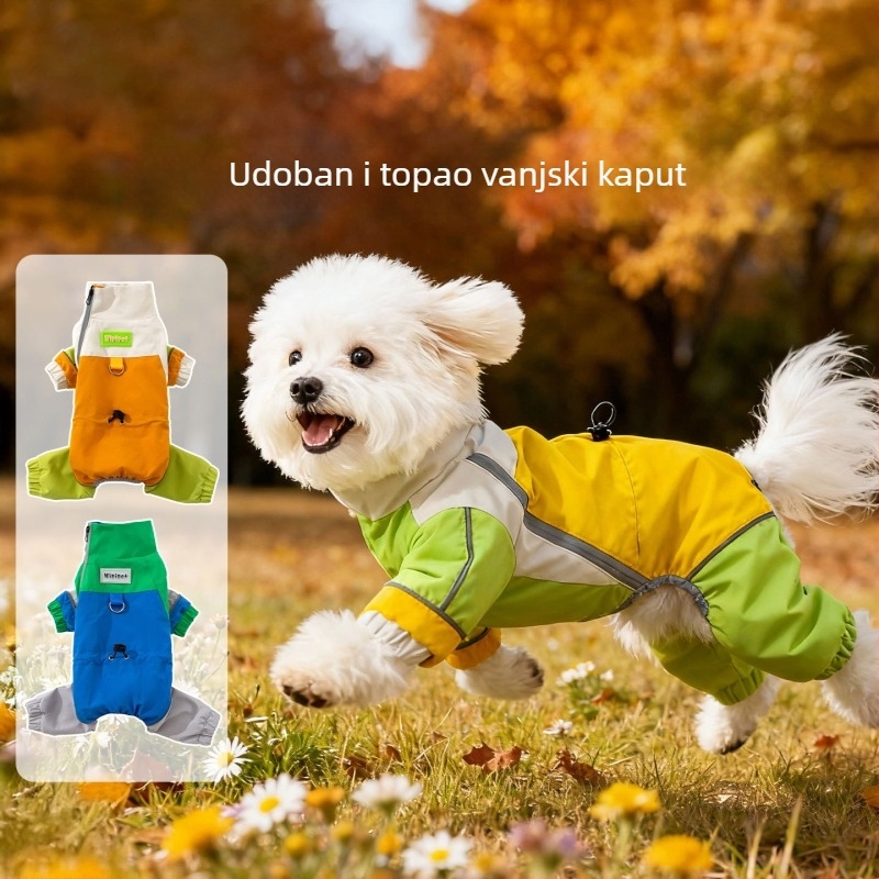 Pseći pamučni kaput za jesen – ležerni stil, odjeća za kućne ljubimce, Sour bear