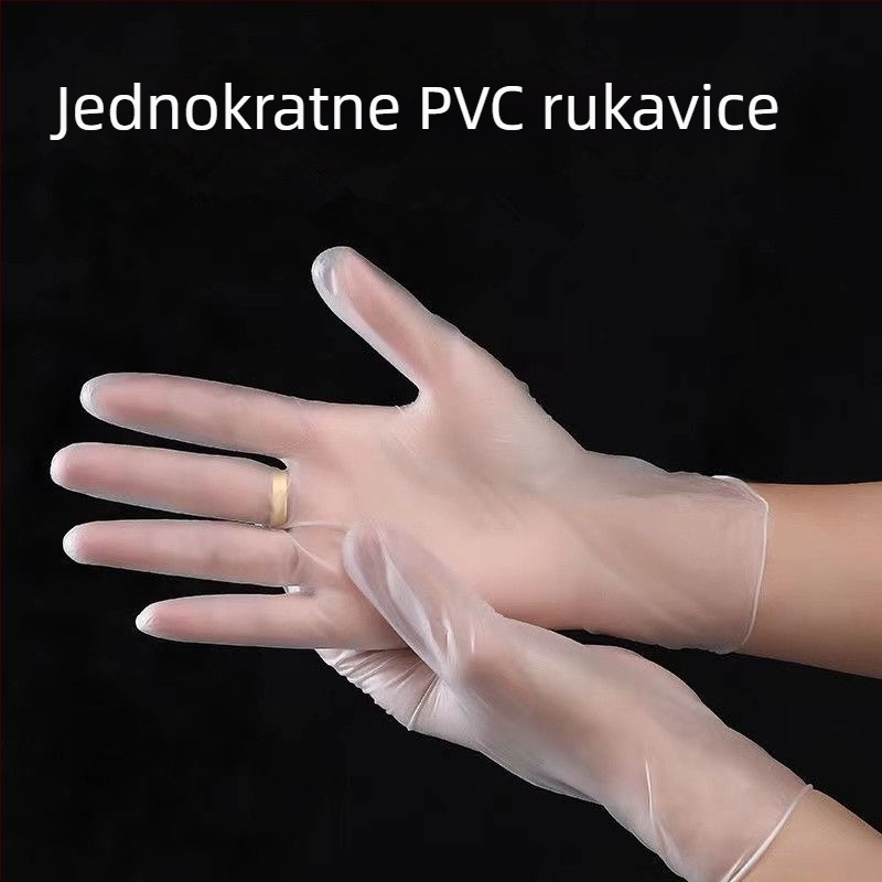 Jednokratne PVC produžene rukavice za šamponiranje, masažu leđa, terapiju tijela i stopala; vodootporne i otporne na ulje