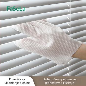 FaSoLa jednokratne rukavice za uklanjanje prašine – netkani materijal, uobičajena debljina, 100 komada u kutiji