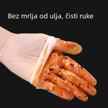 Jednokratne rukavice za pranje kose, za frizerske salone, profesionalne, debeli PVC