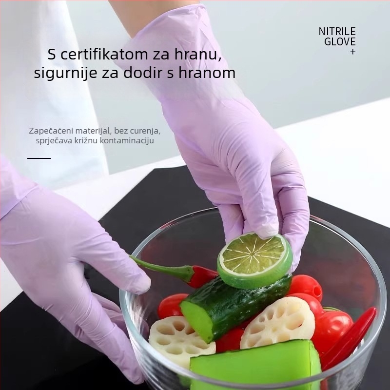 Nitril rukavice Hangge, debeli nitrilni materijal