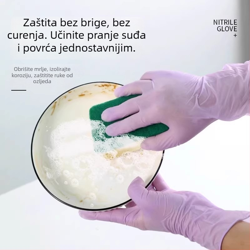 Nitril rukavice Hangge, debeli nitrilni materijal