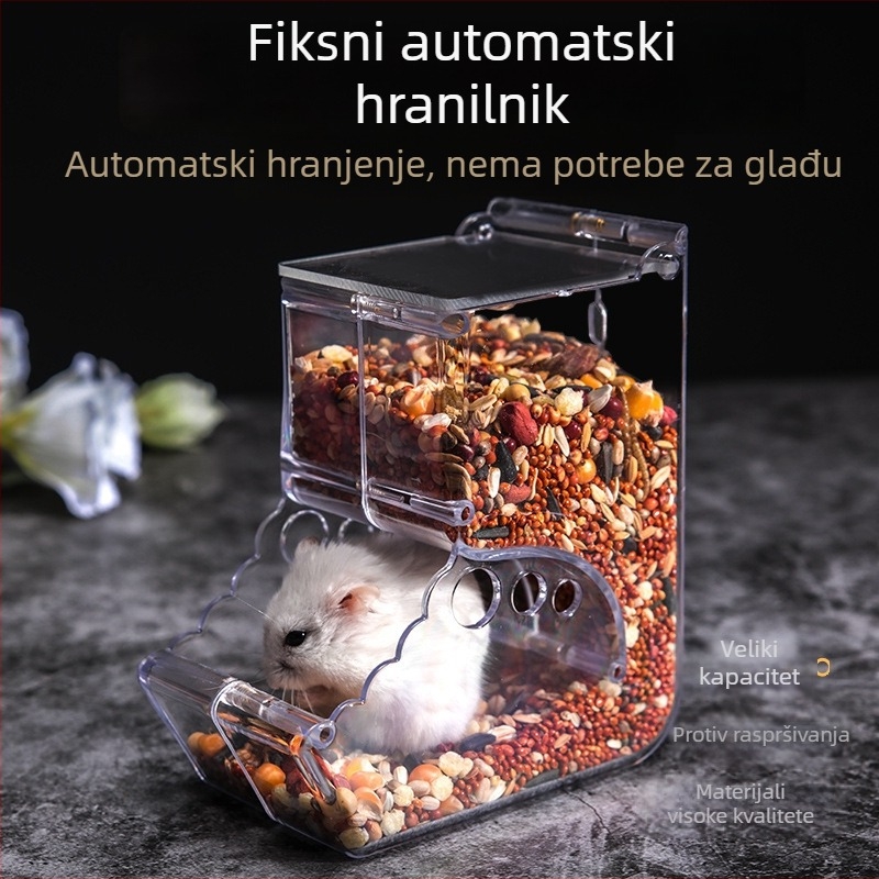 Automatska hranilica za hamstera — akrilna konstrukcija, brend Weibi, alati za hranjenje kućnih ljubimaca, podrijetlo Šangaj
