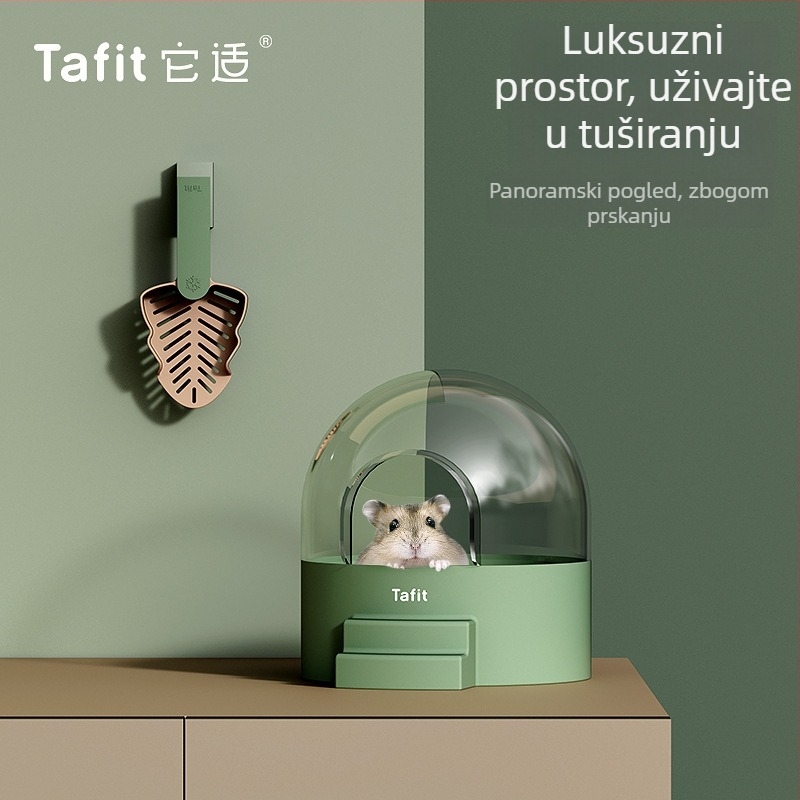 Toalet za hrčka i posuda za pijesak — Nepropusna, prozirna, dvostruka uporaba — Plastika