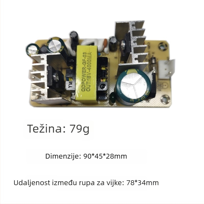 Prekidačka napajajuća ploča 15V4A — 60W, prazna ploča, CCC certificirano