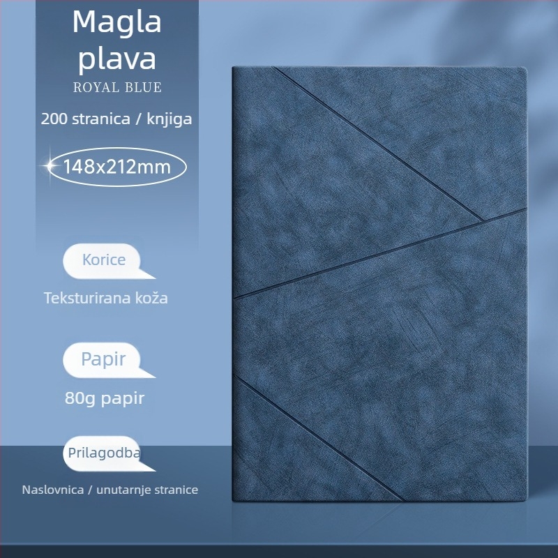Bilježnica Chenxin, korice od imitacijske kože, šivano uvezivanje, Dowling papir, 100–200 stranica
