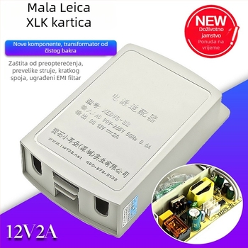 PWM AC/DC napajanje, 12V 2A (24W), ulaz 100-240VAC, unutarnja/ vanjska instalacija