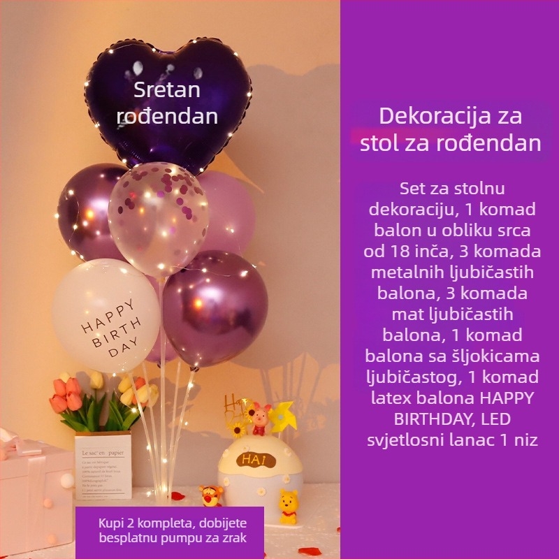 Latex balon za rođendan – materijal: latex; tip balona: latex; oblik: okrugli; primjenjivo za: rođendane; IP odobrenje: Ne