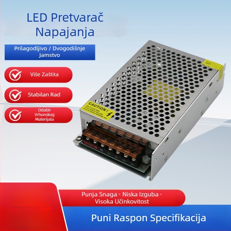 Napajanje s prekidačem DC12V 150W IP20 CE RoHS