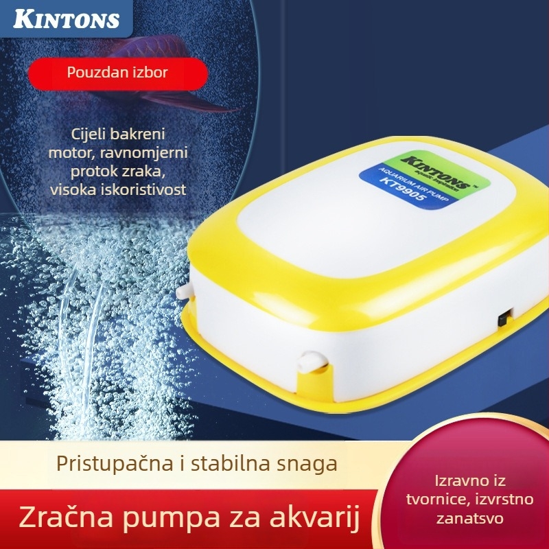 KINTONS pumpa za kisik u akvariju – visoka snaga oksigenacije