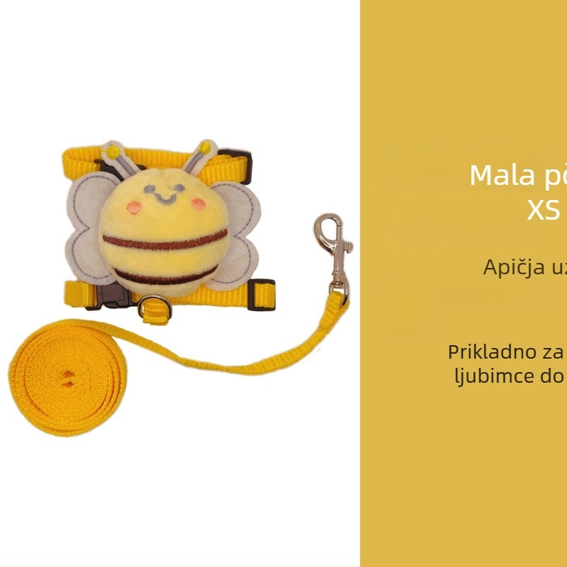 Mačji kaiš - podesivi harnas u stilu prsluka, poliesterska užad