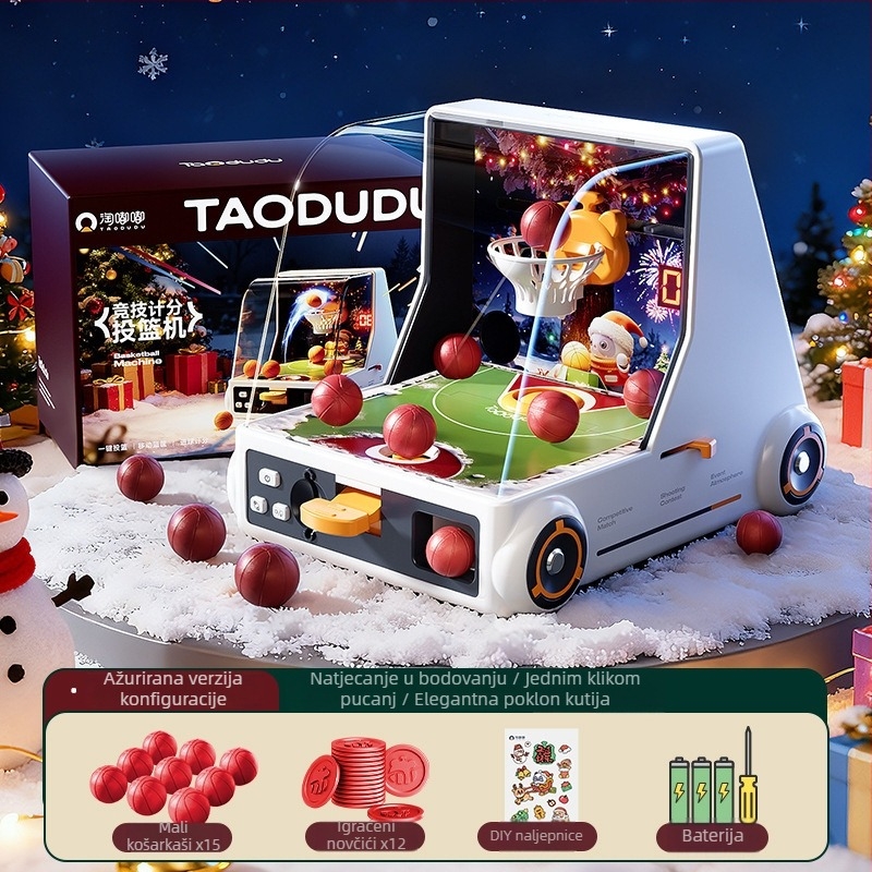 Simulacijski stroj za hvatanje igračaka, plastičan, s električnom stazom, za djecu 4–6 godina, razvija koordinaciju ruke i oka