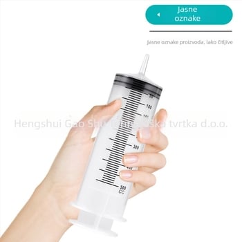 Irigator štrcaljka, jednokratna, plastična, profesionalna, 1 paket