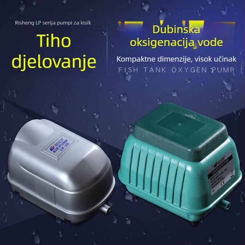 Aera tor pumpa za veliki ribnjak i akvarij – snažna snaga, tih rad, model LP204060100, marka Daily life, težina 15, Uvoz: Ne