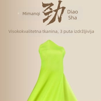 Reflektirajući sigurnosni prsluk, model 006, marka Mi manqi, pletena tkanina, autorizirana privatna marka