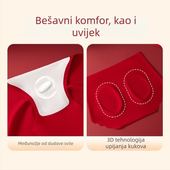 Crveni bešivni grudnjak u setu, košarice 3/4, tanak oblikovan kalup, odvojive dvostruke naramenice, stražnje kopčanje s četiri reda, prozračan i udoban