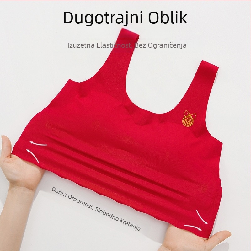 Ženski dječji set donjeg rublja od najlona: grudnjak s punim košaricama, tanak oblikovana košarica, bez metalne kosti, čvrste dvostruke naramenice, dobna skupina 12–15 godina