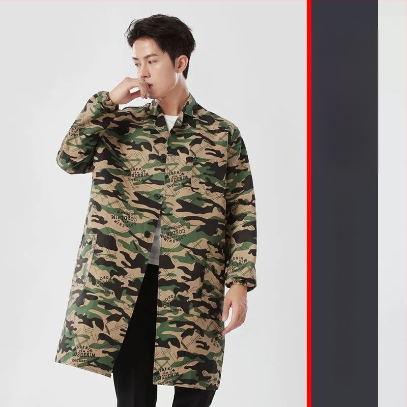 Zaštitni radni kombinezon s funkcijama protiv prljavštine i dekontaminacije, mješavina pamuka i kemijskih vlakana, podstava od poliestera, namijenjeno tvornici