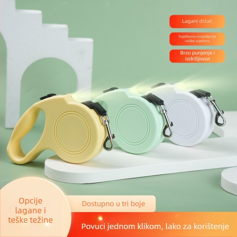 Mačji automatski povodac — PP materijal (Povodac, Mačka, Retraktivan: Da)