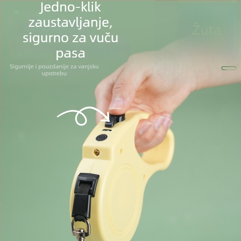 Mačji automatski povodac — PP materijal (Povodac, Mačka, Retraktivan: Da)