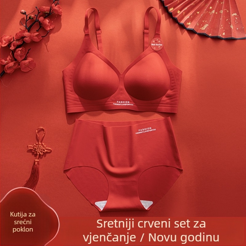 Set donjeg rublja za žene s košaricom 3/4, tanke oblikovane košarice od pamuka, najlon/poliamid, bez čeličnog prstena, stražnje zatvaranje s tri kukice