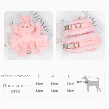 Mačji vest-harness s remenom, dizajn protiv bijega, Zichen, pakiranje 200