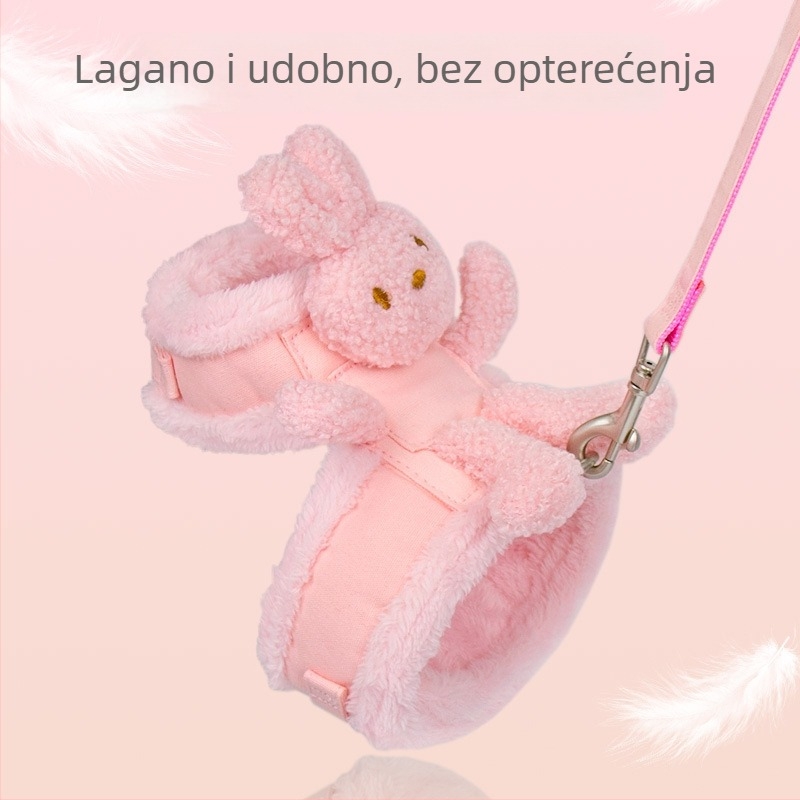 Mačji vest-harness s remenom, dizajn protiv bijega, Zichen, pakiranje 200