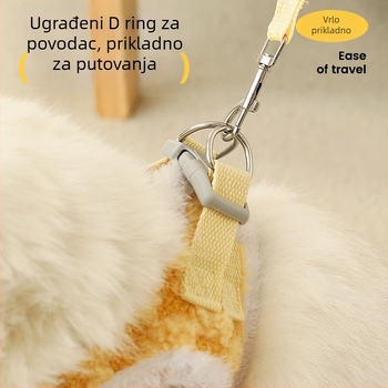 Mačji prsni kaiš, poliester, neelastičan