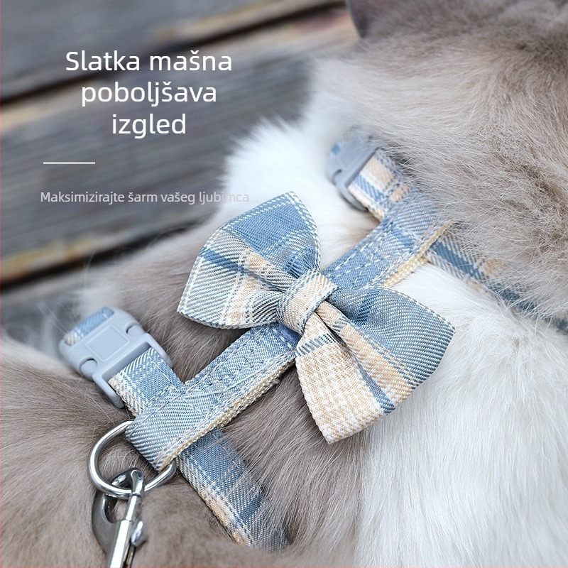 Platneni mačji povodac, proširivi dizajn, marka Neighbor kittens, pakiranje 200 komada