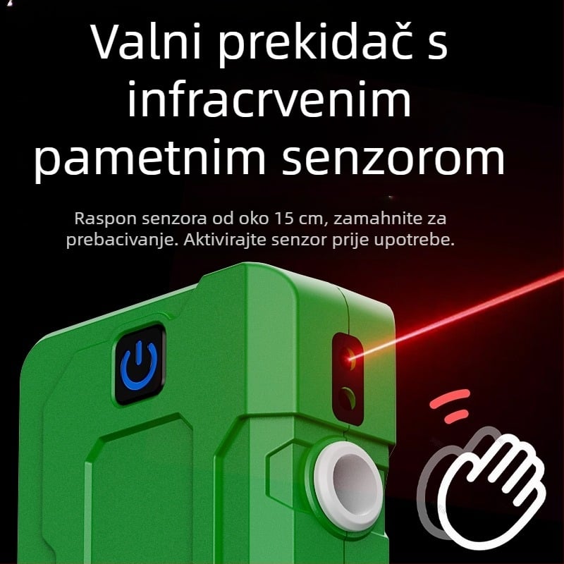 Qianliguang inteligentni senzor za doziranje vode za kampiranje – električna pumpa za vodu sa LED svjetlom i uređajem za pranje ruku