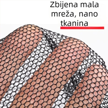 Torba za zaštitu ribe od mreže, najlon, Bawon, kvadratni otvor, brzo sušenje, mreža s malim otvorima
