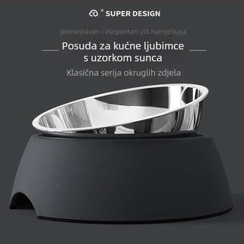 Hupp zdjela za hranu za mačke, melamin, marka Hupp
