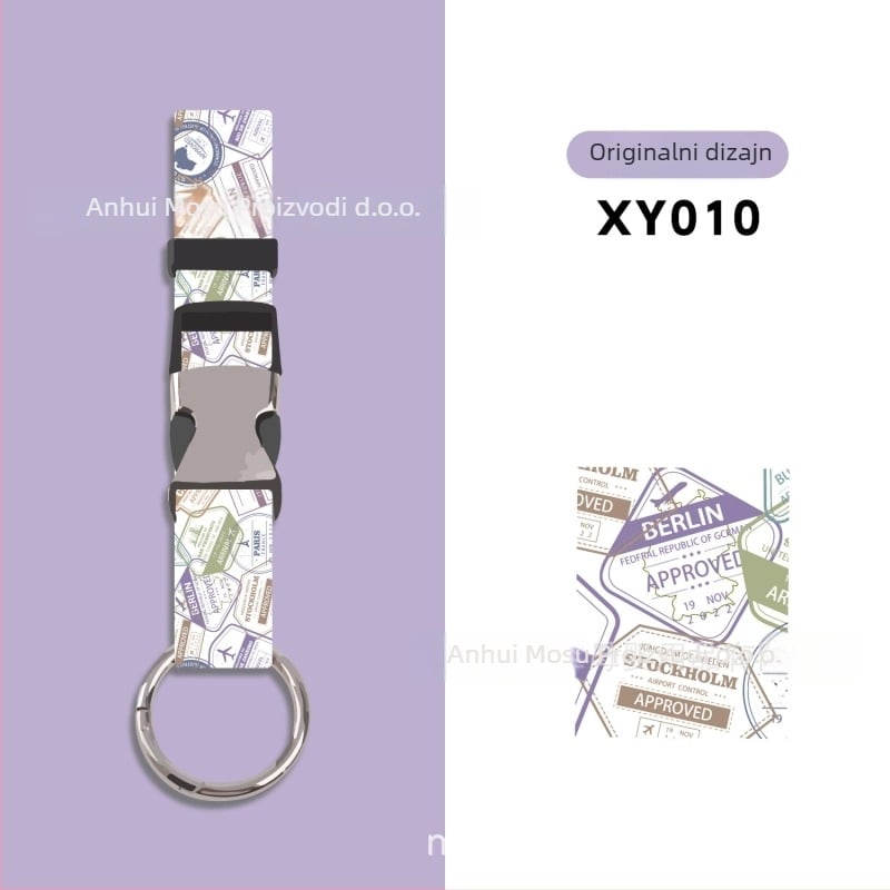 Mosuwei Dodatak za prtljagu – geometrijski uzorak, protiv krađe, kuka za vanjsku kopču