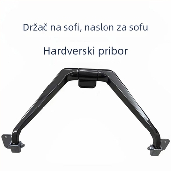 Hardver za spoj između naslona za glavu i naslona kauča; V-oblikovani naslon od legure; Model ZTX-006; Materijal: legura; Premaz: elektroplating