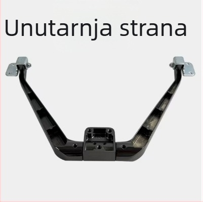 Hardver za spoj između naslona za glavu i naslona kauča; V-oblikovani naslon od legure; Model ZTX-006; Materijal: legura; Premaz: elektroplating